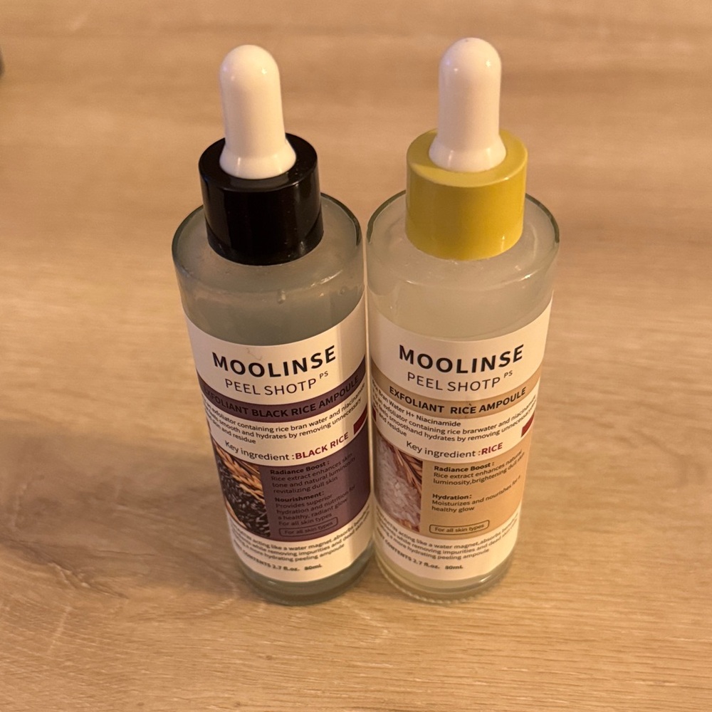 Moolinse Peel Shop Exfoliant Ampoule Set